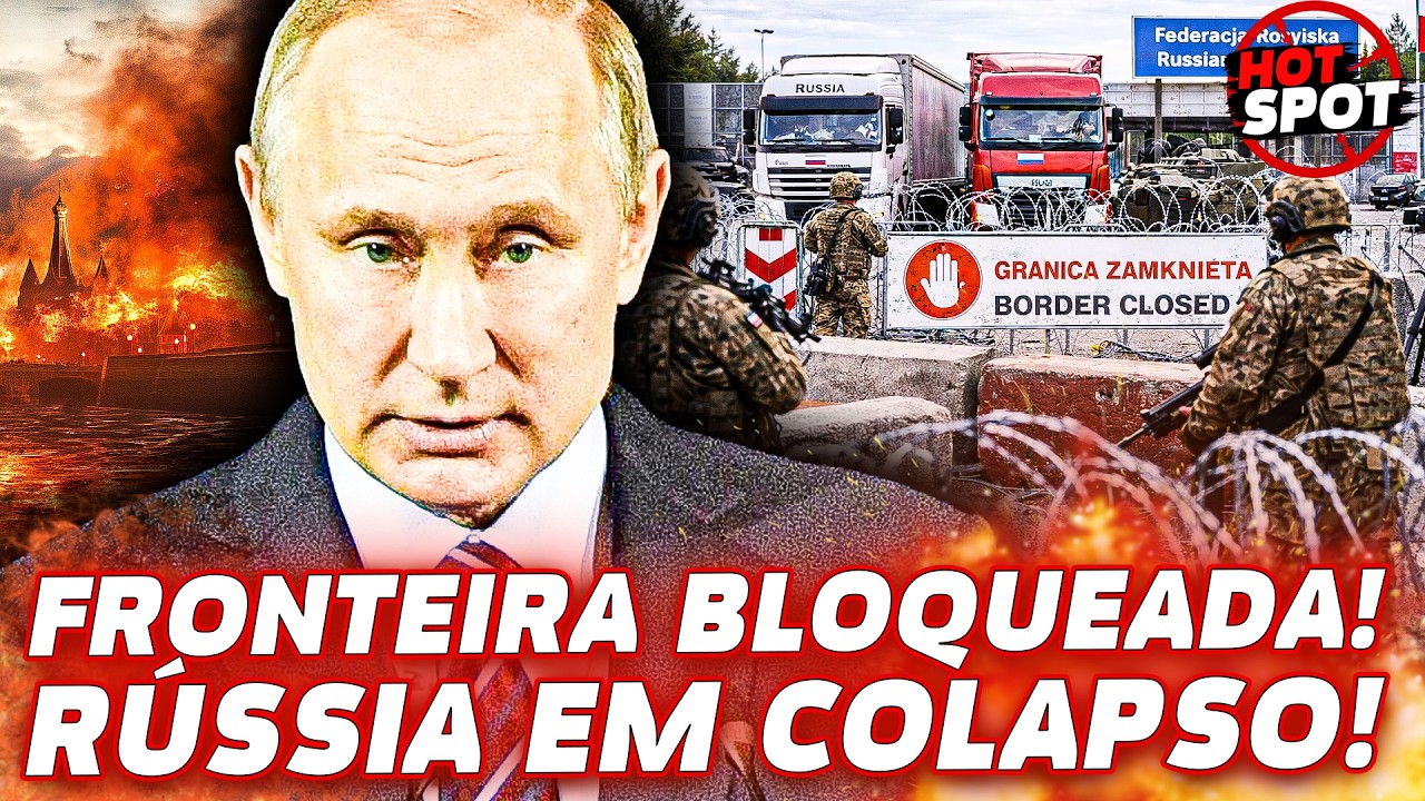 😱Polônia SURTOU! Fronteira FECHADA! Rússia fica sem saída! Começou o bloqueio total?! | Ponto Quente