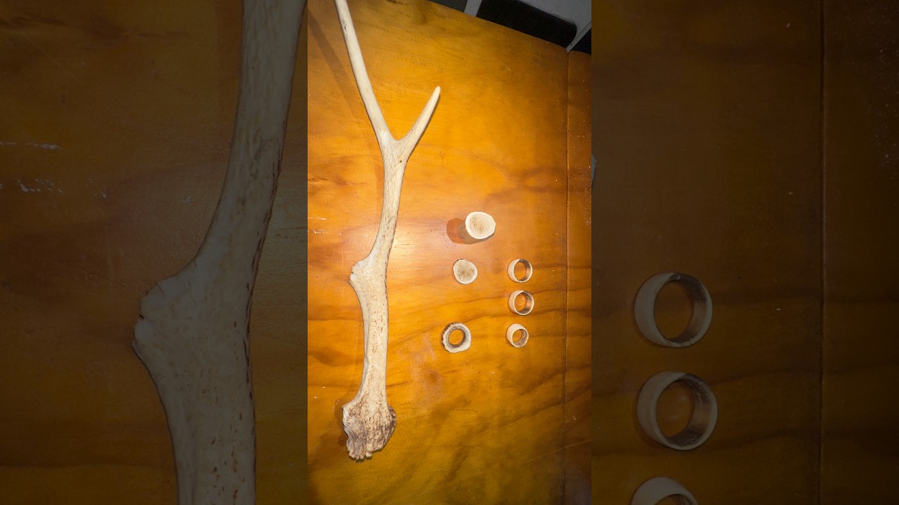 Making Deer Antler Rings in a Van | Handmade Jewellery & Van Life Crafts 