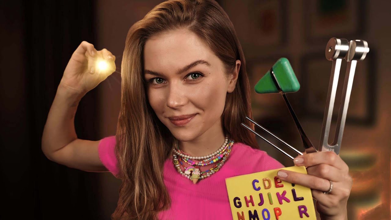 ASMR Focus On Me, Follow My Instructions (Light, Tuning Fork, and New Tests)