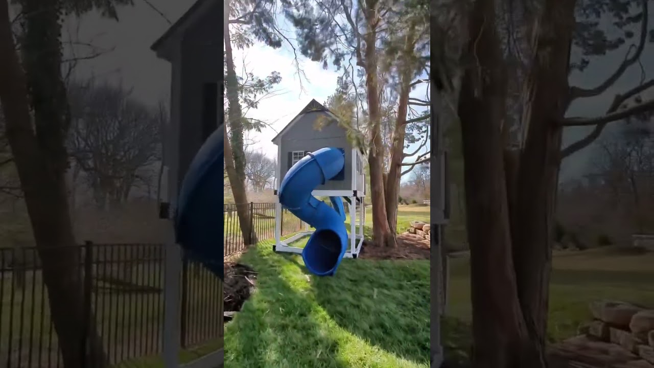 Treehouse Swing set! Best outdoor activities for kids!
