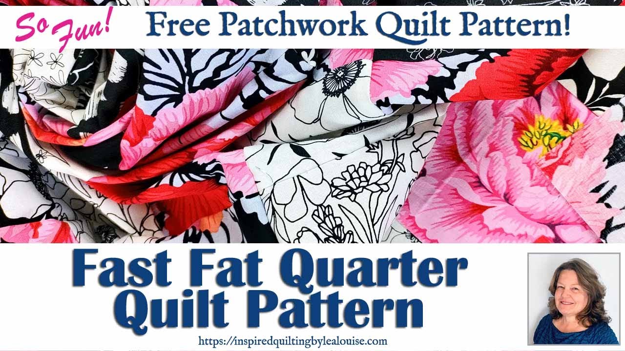 Free Quilting Pattern-Fat Quarter Quilt Pattern-Charm Square Quilt Pattern-Charm Square Quilt Ideas