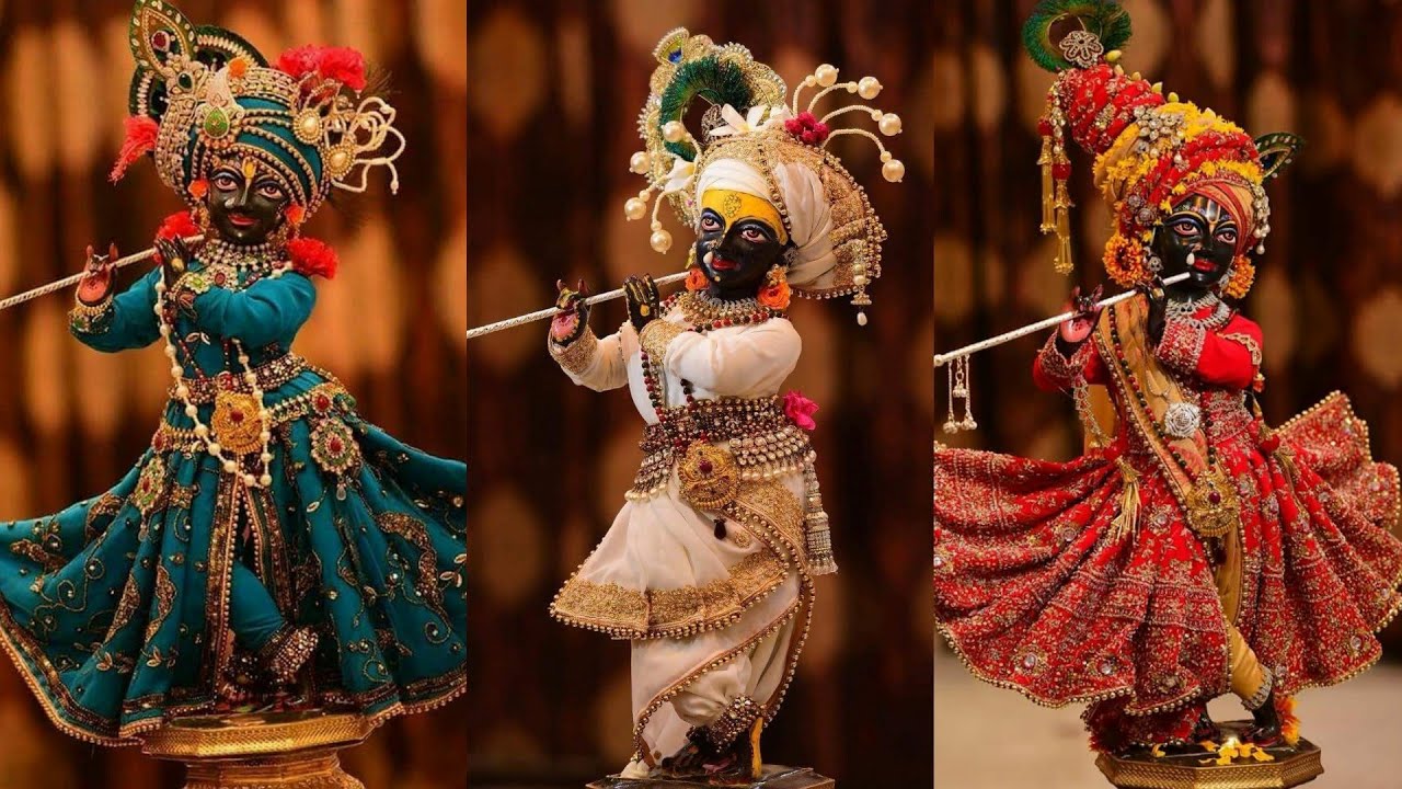 Krishna janmastami Special Krishna Idol Dress Decor Ideas