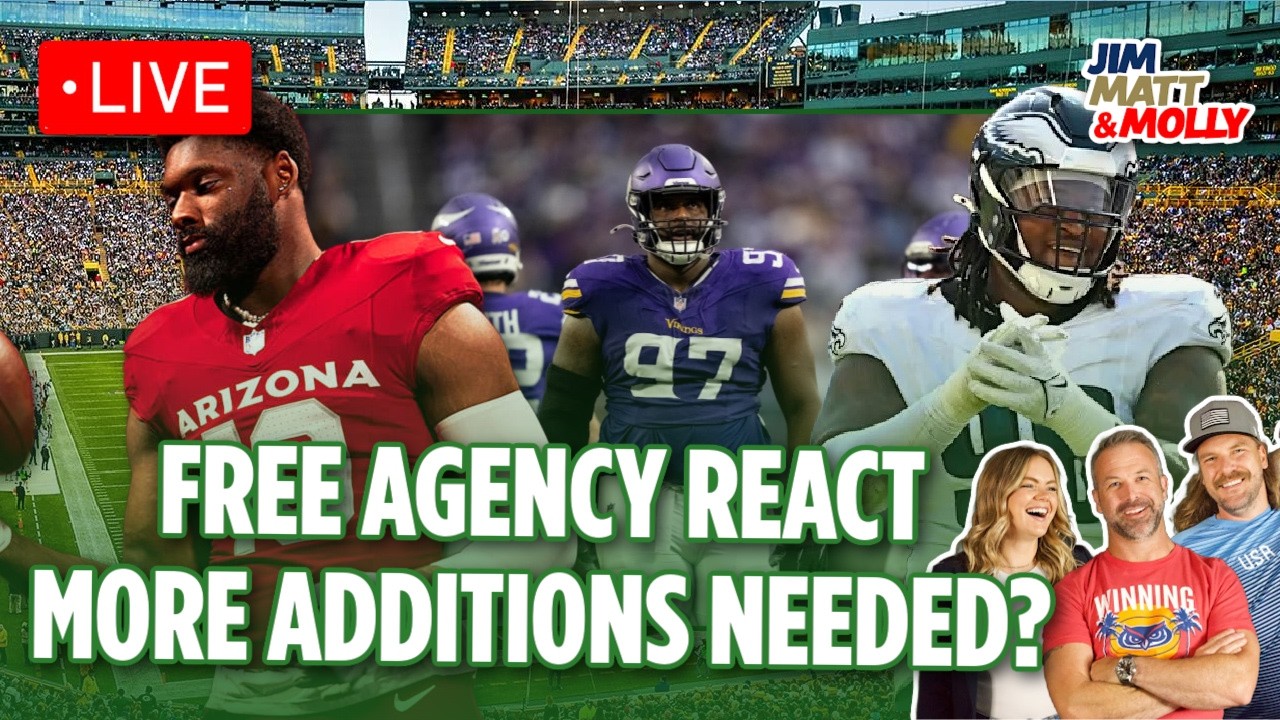 LIVE: Packers Free Agency - How Many Moves Do the Packers Still Need? | Badgers’ March Ceiling 👀