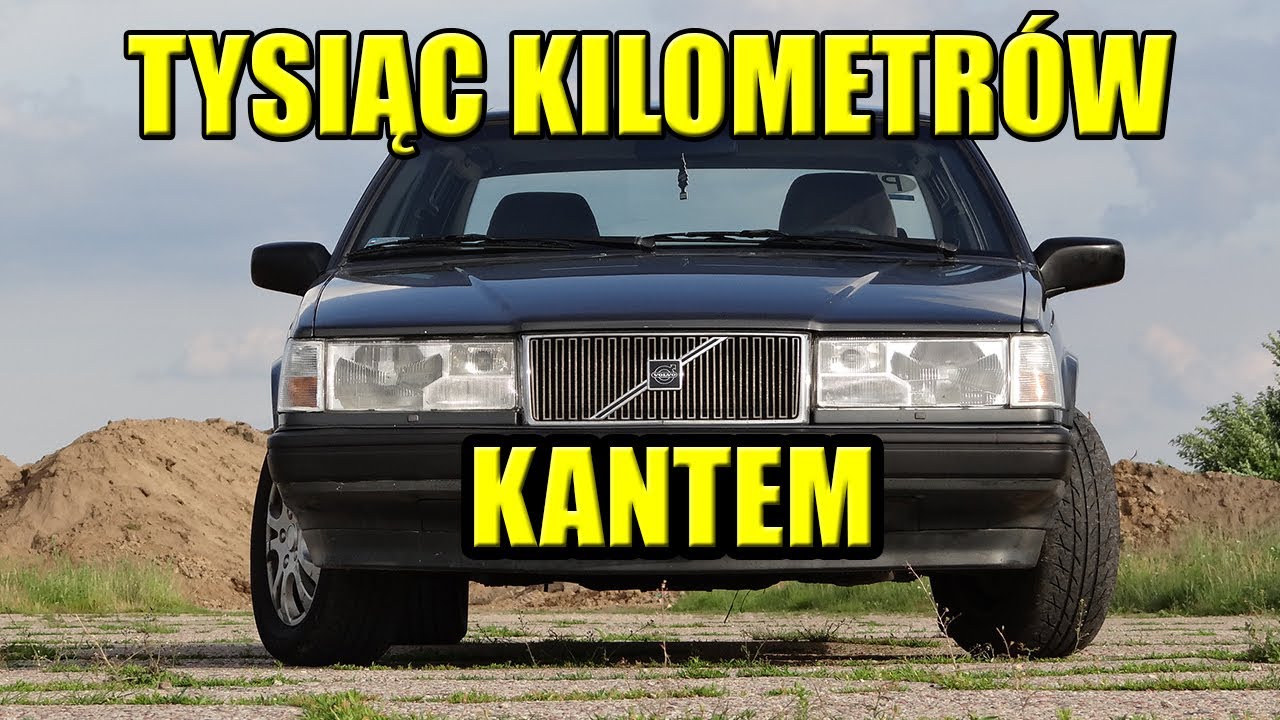 TYSIĄC KILOMETR&Oacute;W W TRASIE VOLWIAKIEM TEST, SPALANIE, AWARIE VOLVO 940 2.4D 1992r