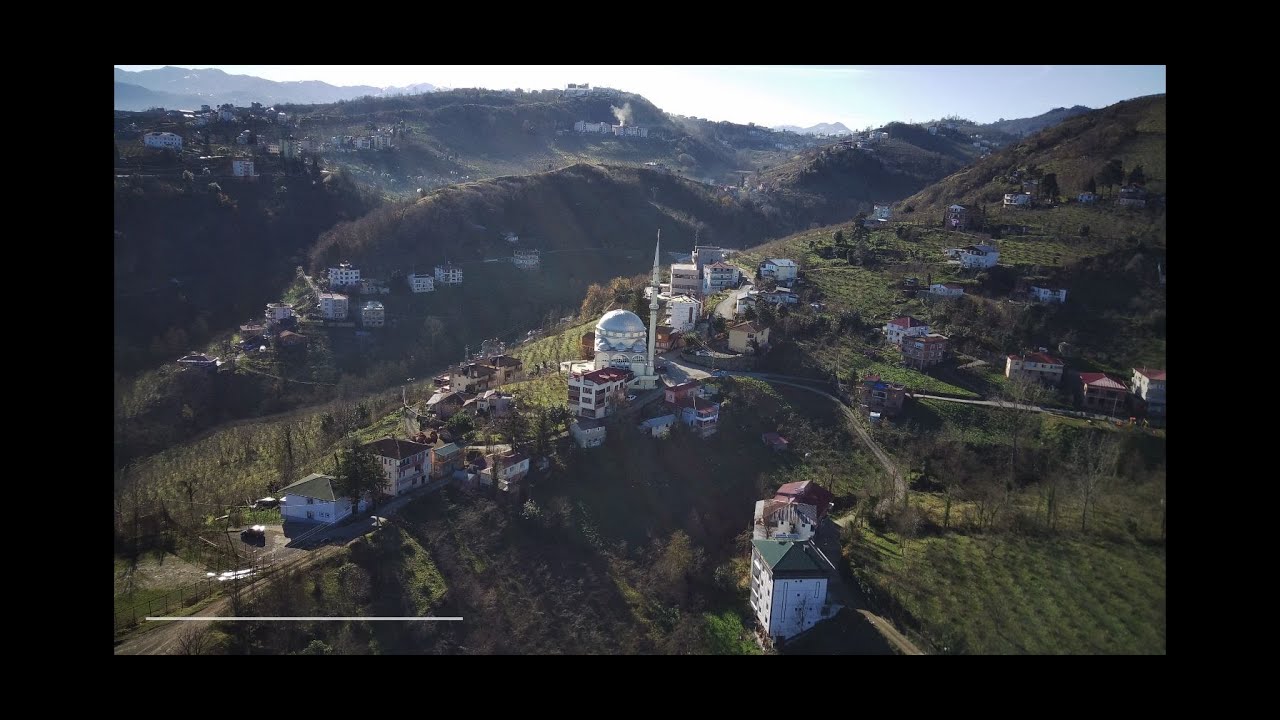 Trabzon Çamoba(POLITA) köyü Drone Görüntüsü