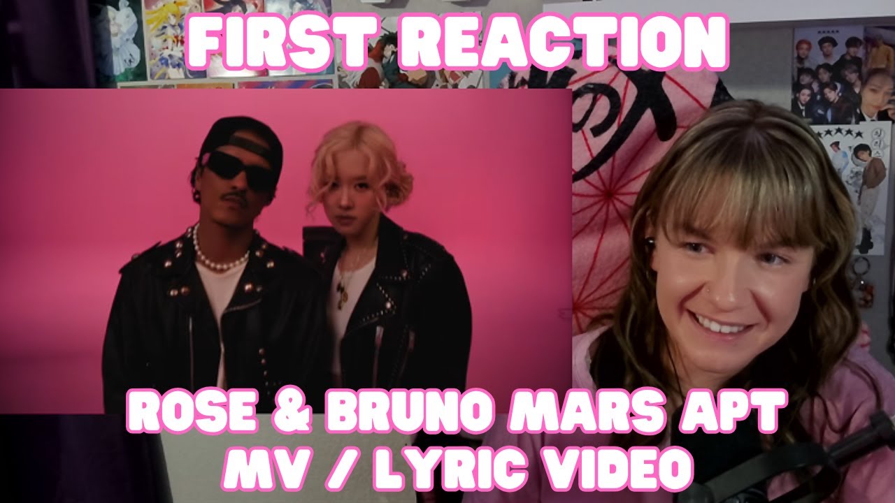 First Reaction to ROSÉ & Bruno Mars - APT. (Official Music Video)