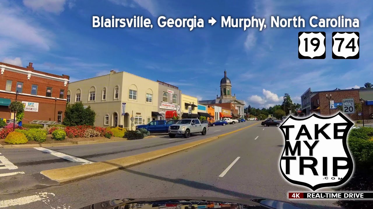 Appalachian Mountains Drive: Blairsville, Georgia to Murphy, North Carolina: US 19 & 74
