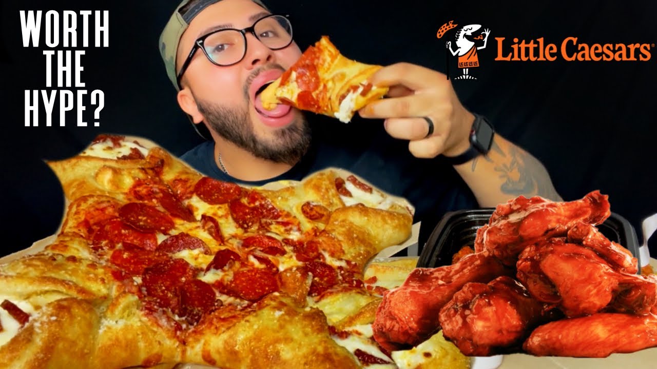 Little Caesars CalZony MUKBANG • Was It Steven Sushi Approved?