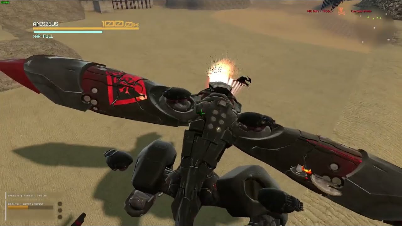 Metal Gear Ray Flexing On Everyone