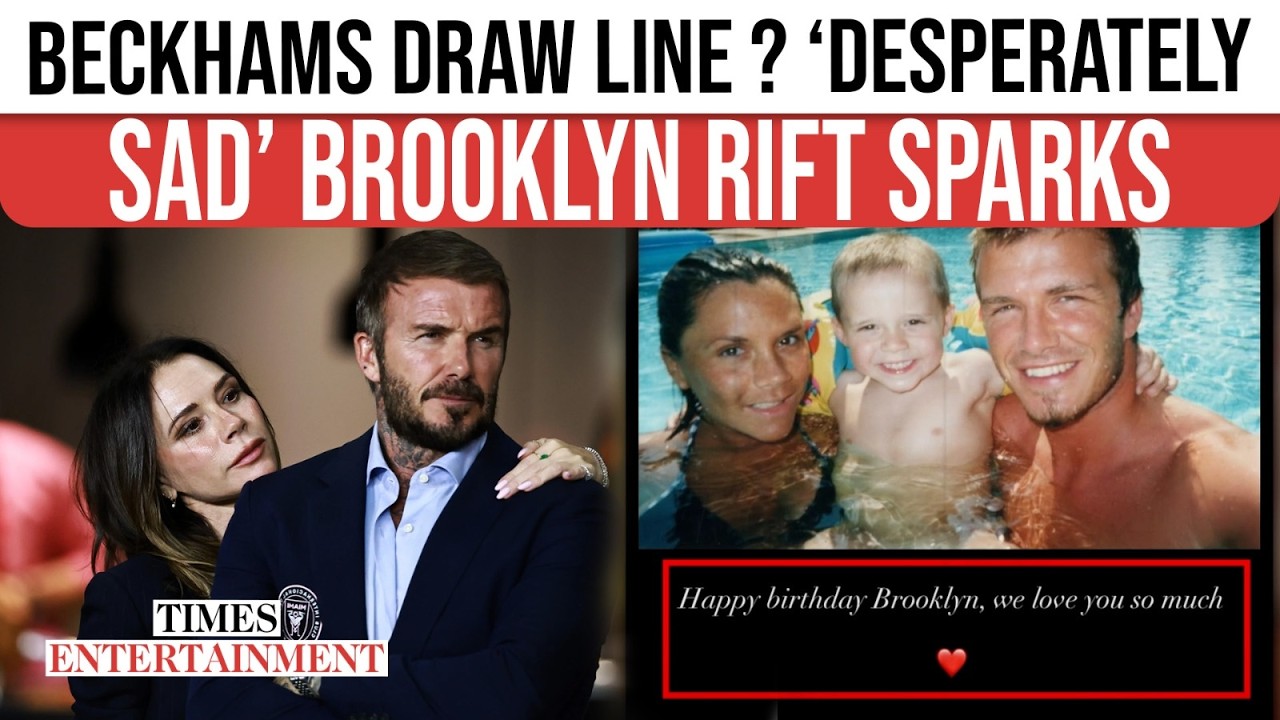 David And Victoria Beckham 'Break Silence' With Emotional Message To Estranged Son Brooklyn