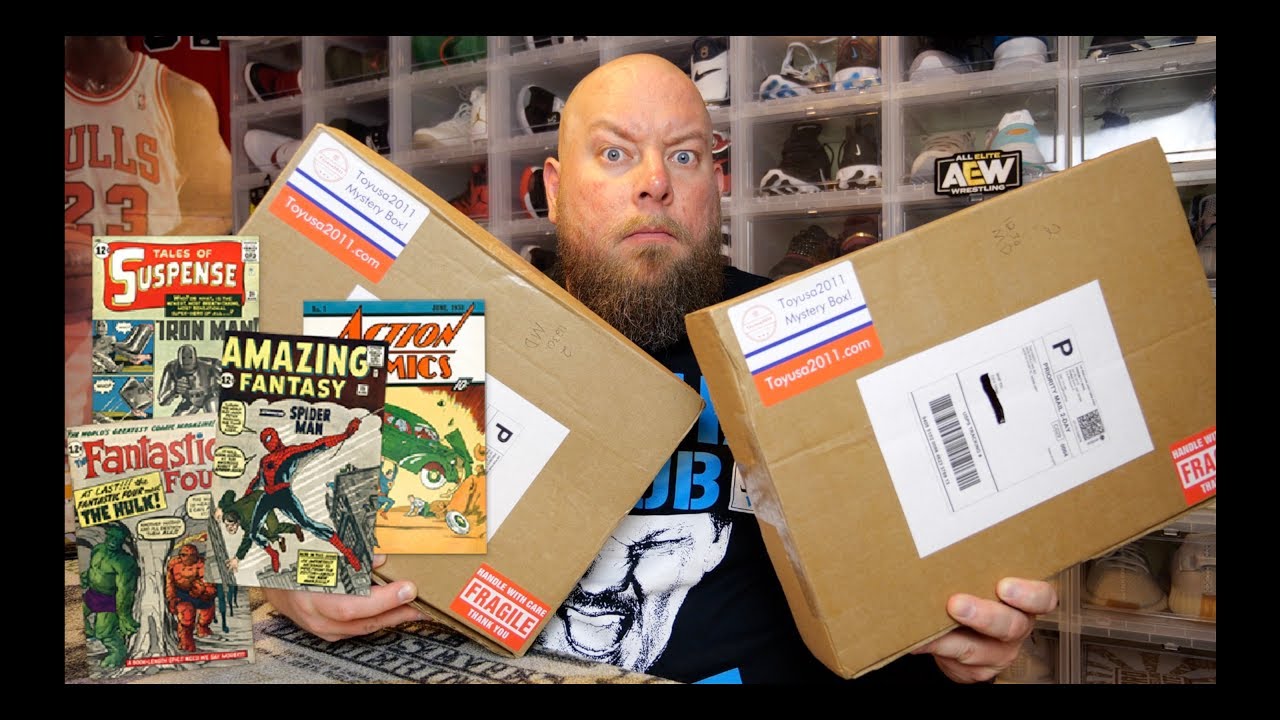 Unboxing Two $100 CGC Graded Comic Book Mystery Boxes with HUGE Potential Comics!