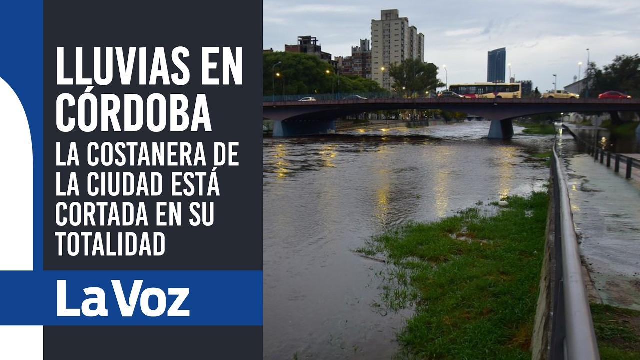 JORGE GÓMEZ, de Defensa Civil: La COSTANERA de CÓRDOBA esta CORTADA en su TOTALIDAD