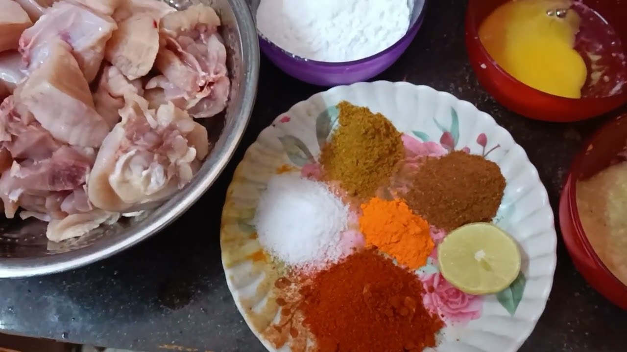 Aaj main Banai hun chicken gravy curry chicken fry