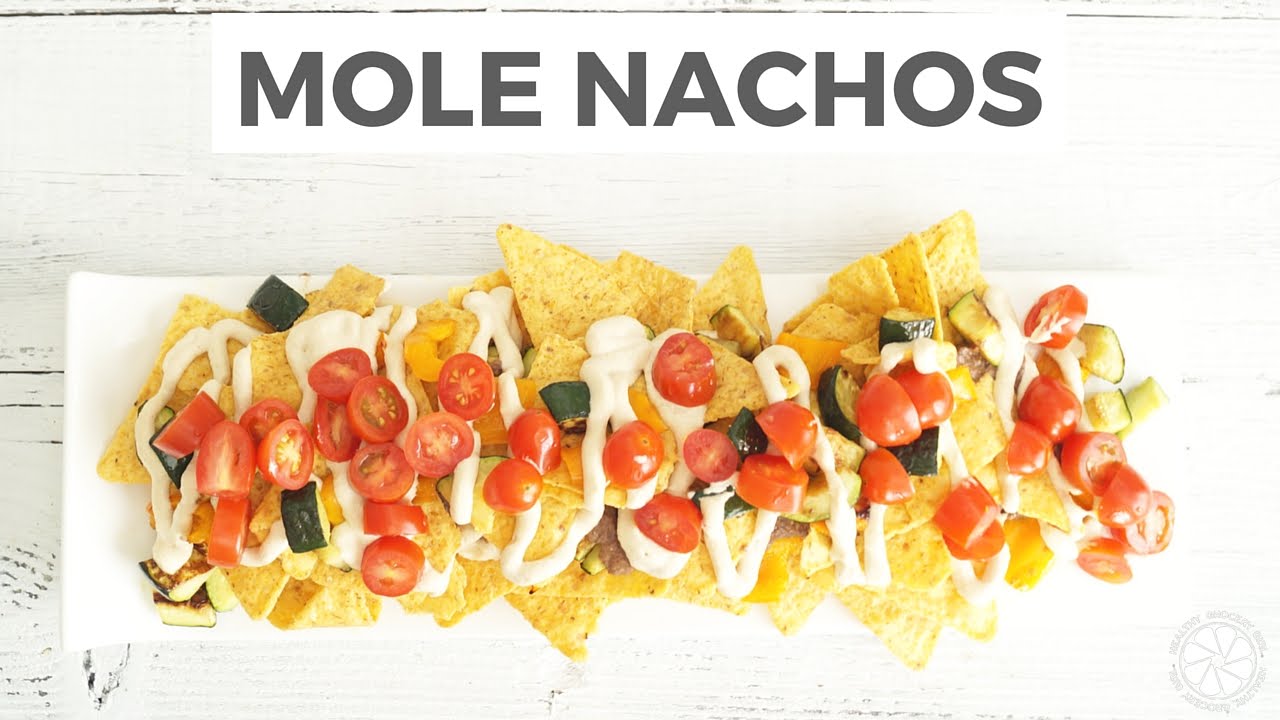 EP. 3: Black Bean Mole Nachos With Cashew Nacho Cheese | Food With My Dude™ | Healthy Grocery Girl