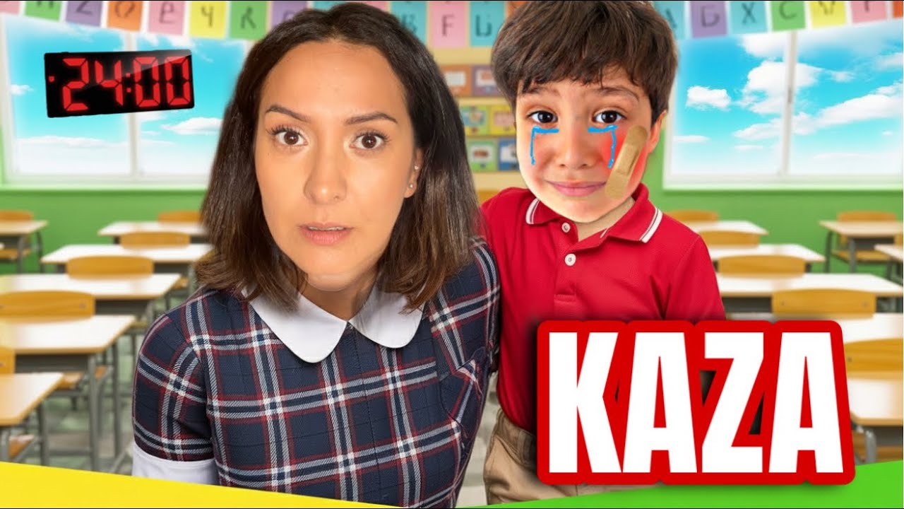 İLKOKUL ÖĞRENCİSİ OLDUM ! RÜZGAR KAZA GEÇİRDİ !!