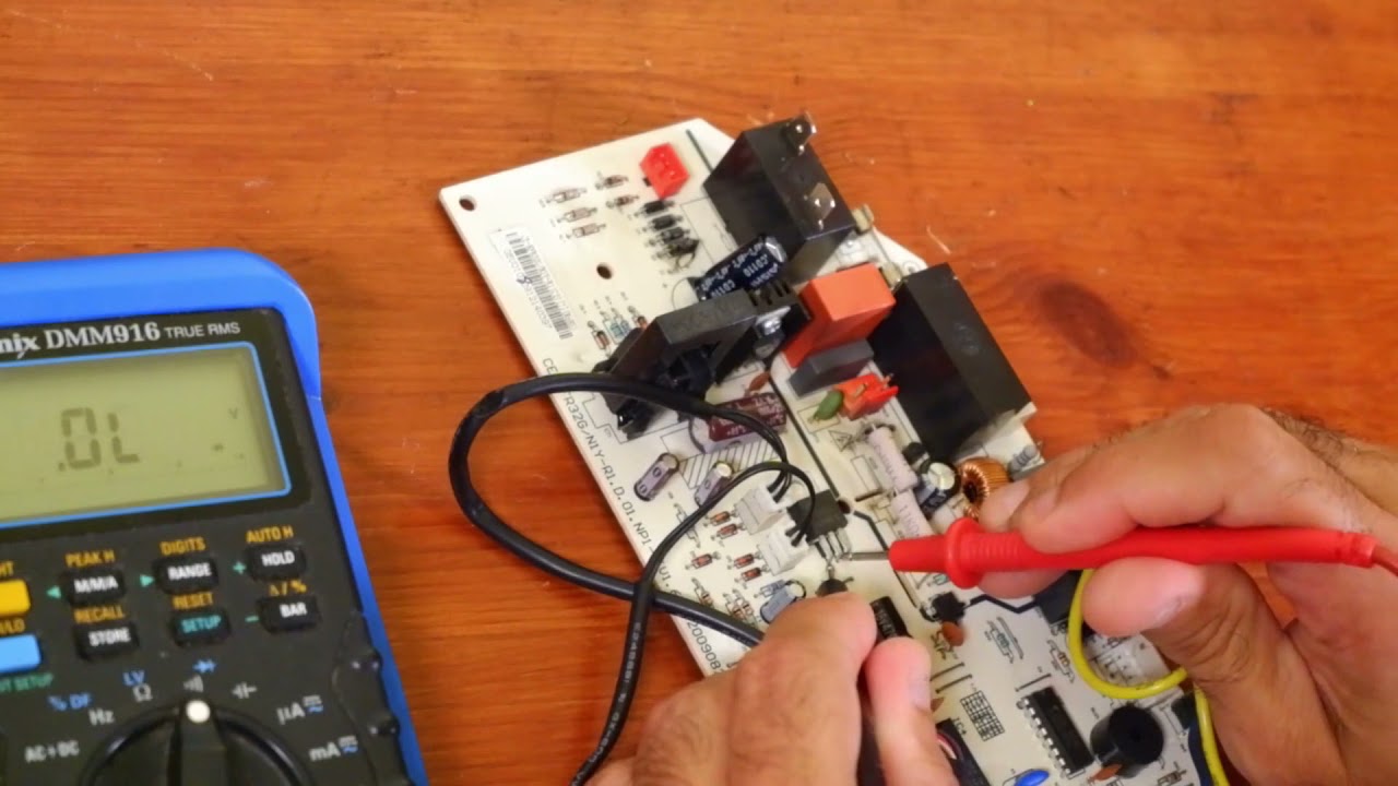 Riparazione scheda climatizzatore