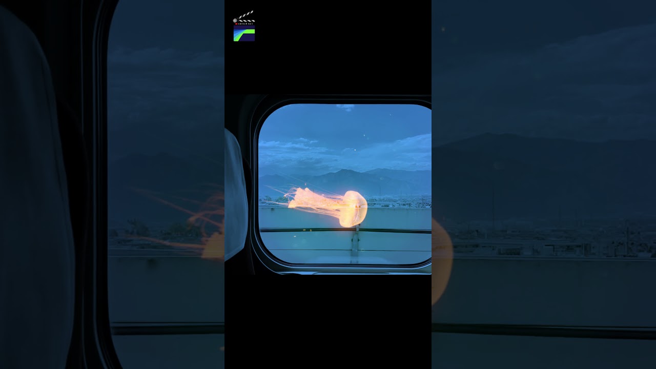 Train jelly fish loop video lumafusion 3.0