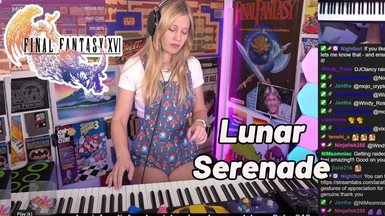 FF16 FFXVI Theme Lunar Serenade (piano cover)
