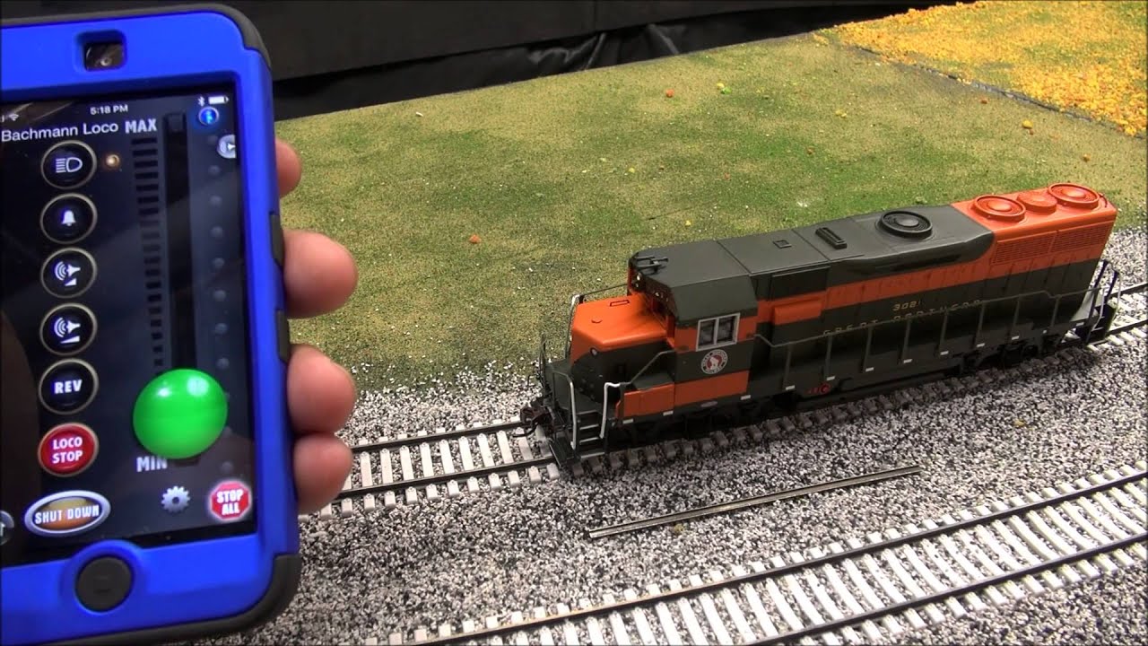 Review: Bachmann EZ App Locomotives & Application