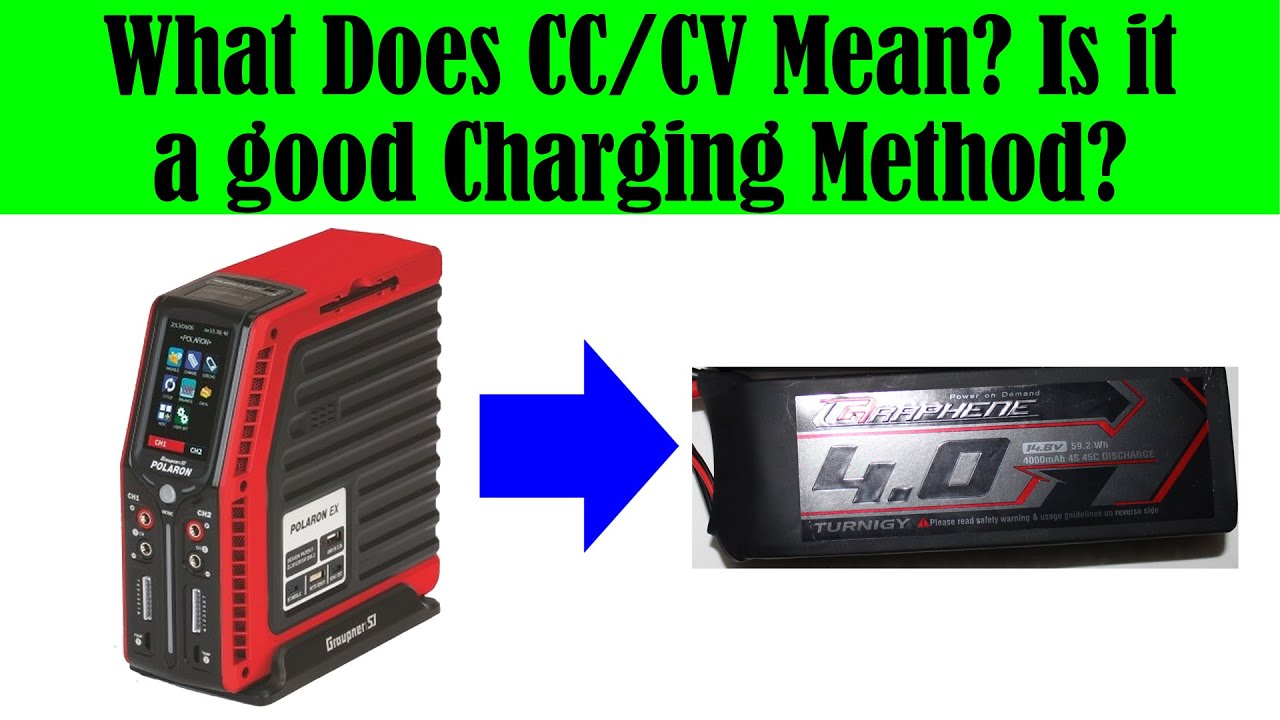 What is CC CV Charging used for RC LiPo Batteries? (and others)