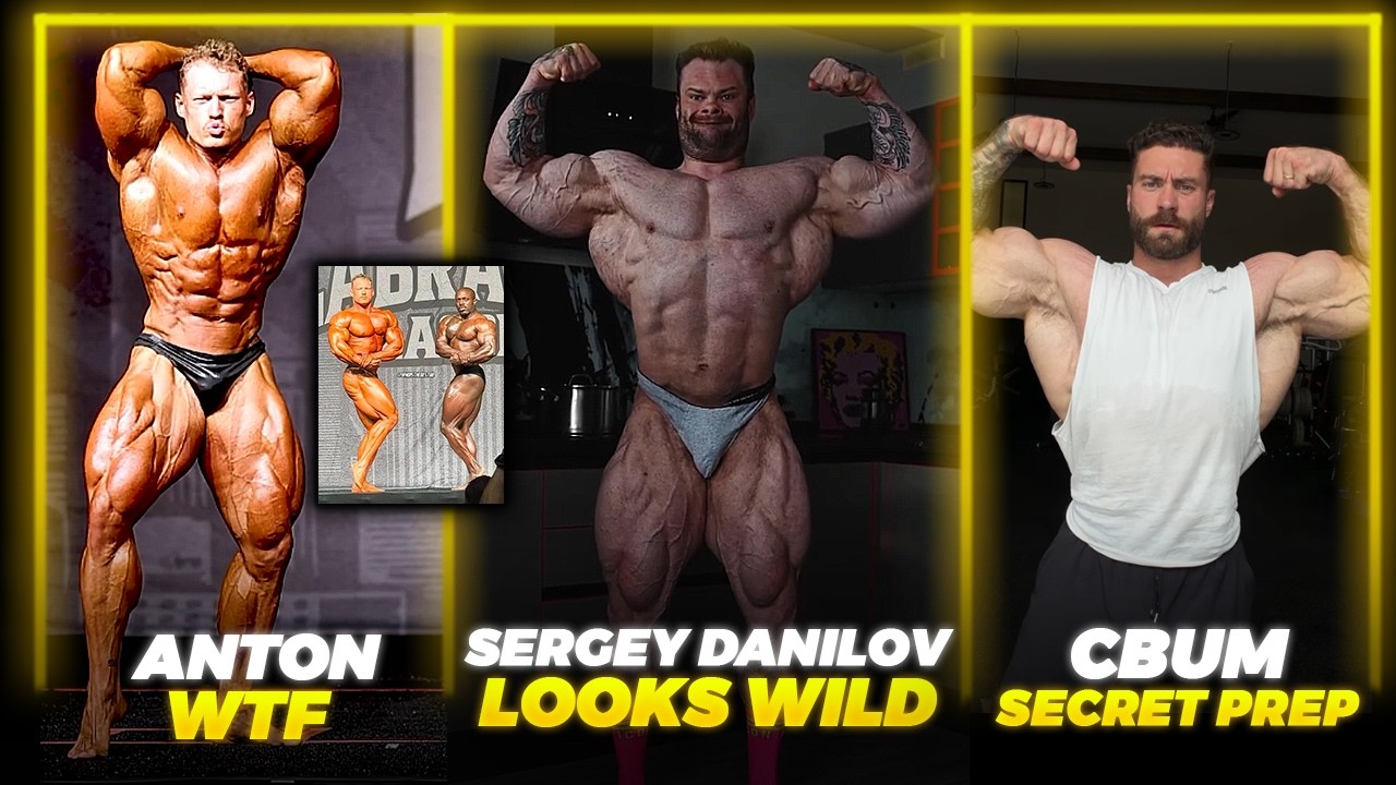 Sergey Danilov LOOKS INSANE 8 Weeks Out + Cbum Prepping Secretly? + Anton Ratushnyi TOP 6?
