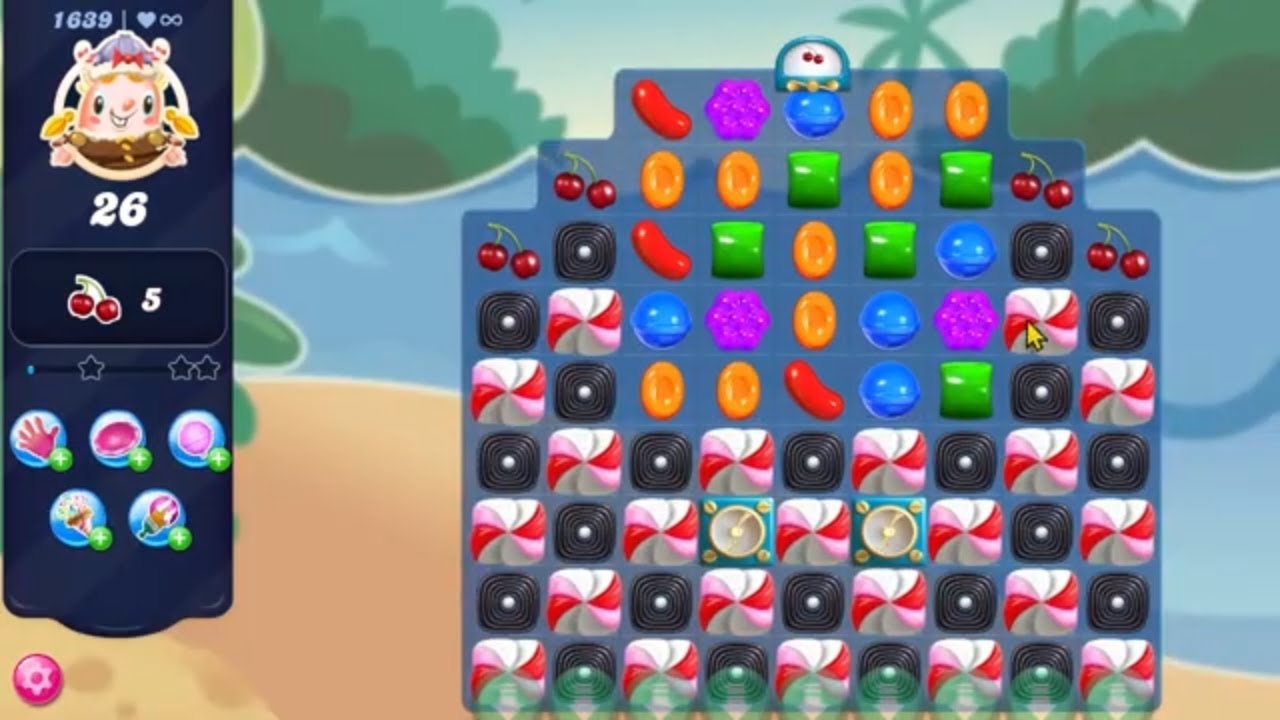 Candy Crush Saga LEVEL 1639 NO BOOSTERS (new version)