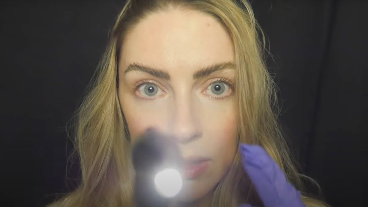 ASMR Eye exam
