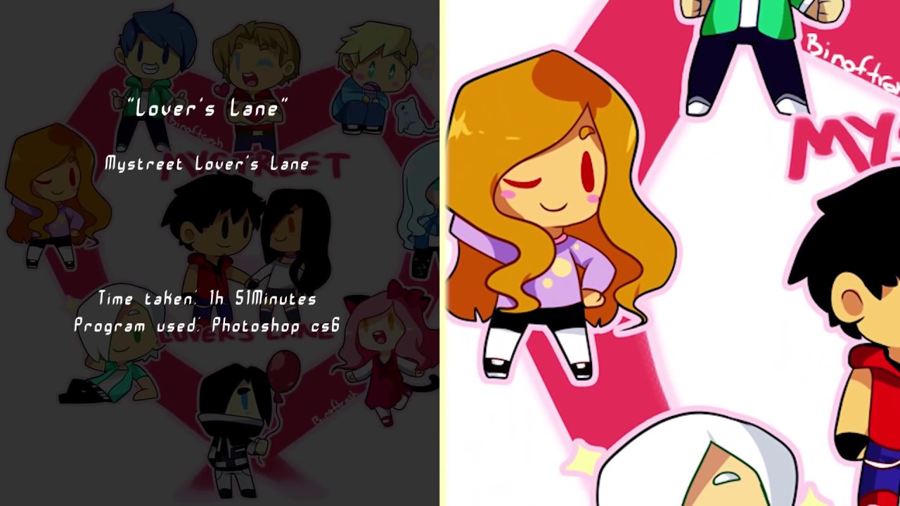 Speedpaint - Mystreet Lover's Lane Chibis[ fanart ]