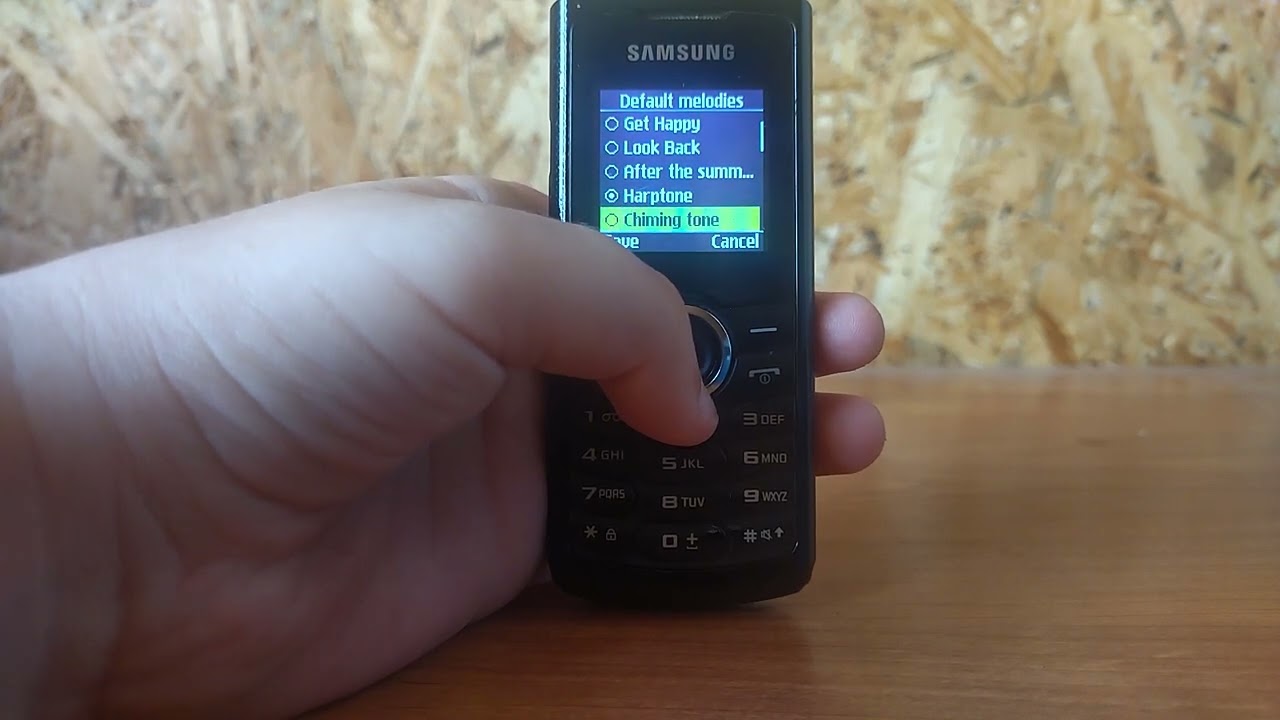 Samsung GT-E2121 original ringtones