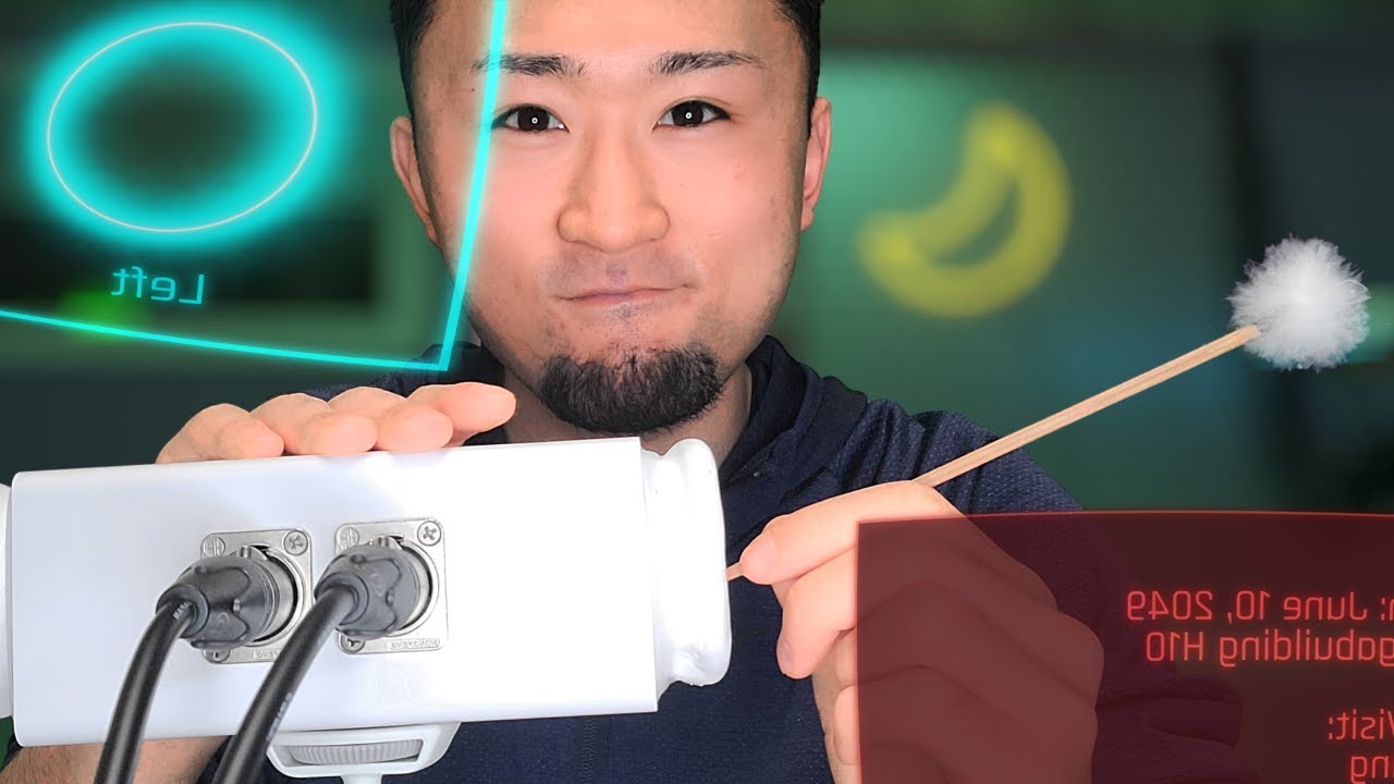ASMR Cyberpunk2077ロールプレイ 気さくな男による耳かき、マッサージ、調整 | ear cleaning, massaging, adjusting