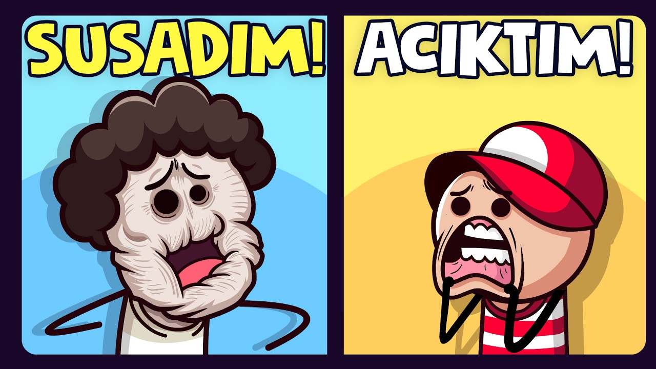 Oruç Tutan İnsan Tipleri 😂 EN KOMİK ANİMASYONLAR