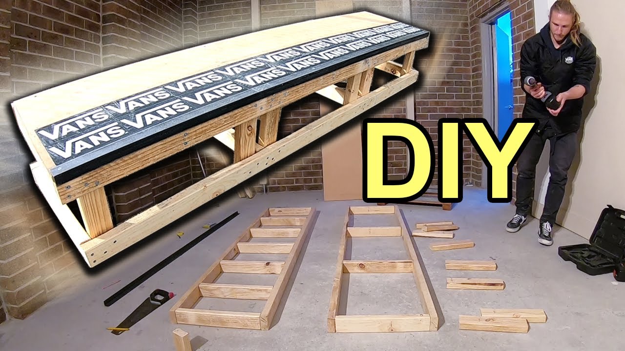 How to build a skateboarding GRIND BOX (Easy and strong!)