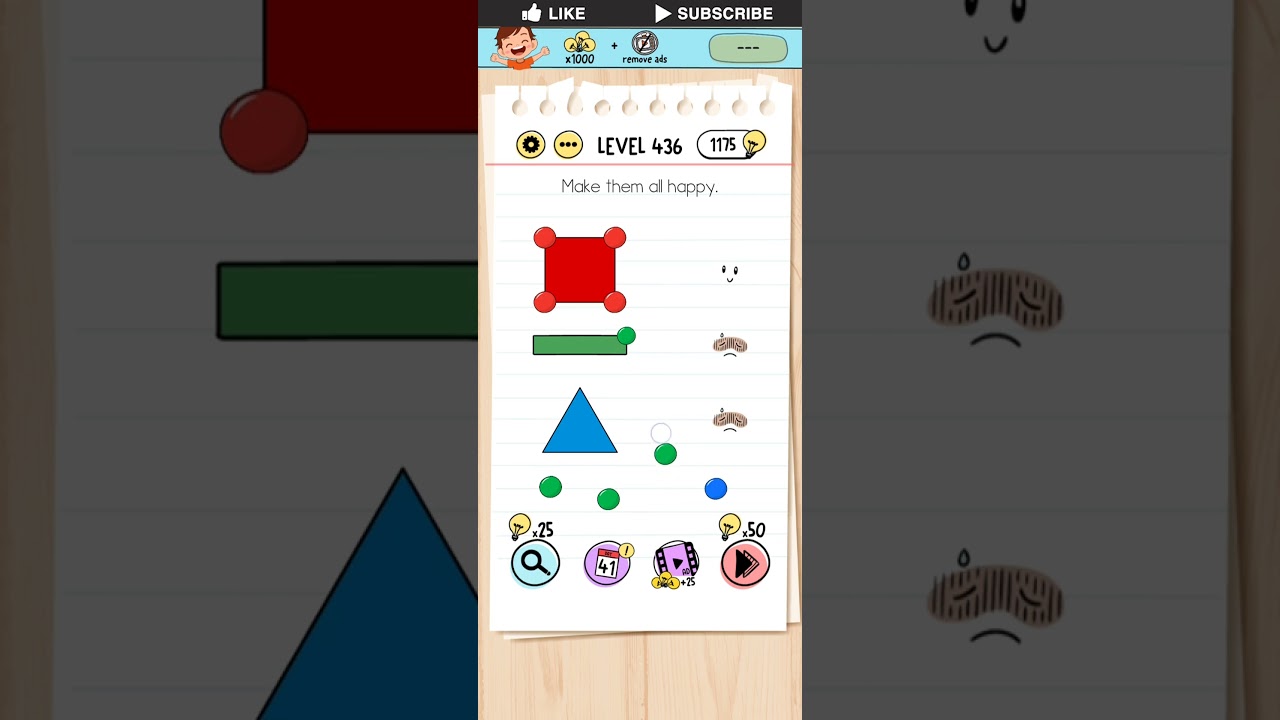 brain test tricky puzzles level 436 answer  #braingames #braingamesanswers  #brainteaser