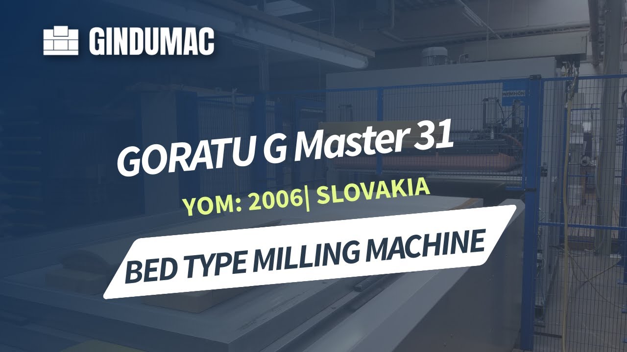 ➤ Used GORATU G Master 31 - 2006 - For Sale | gindumac.com