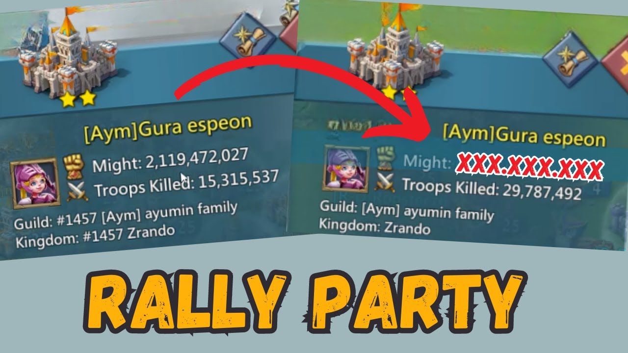 Biggest Zero in closed Kingdom 1457 Lords Mobile