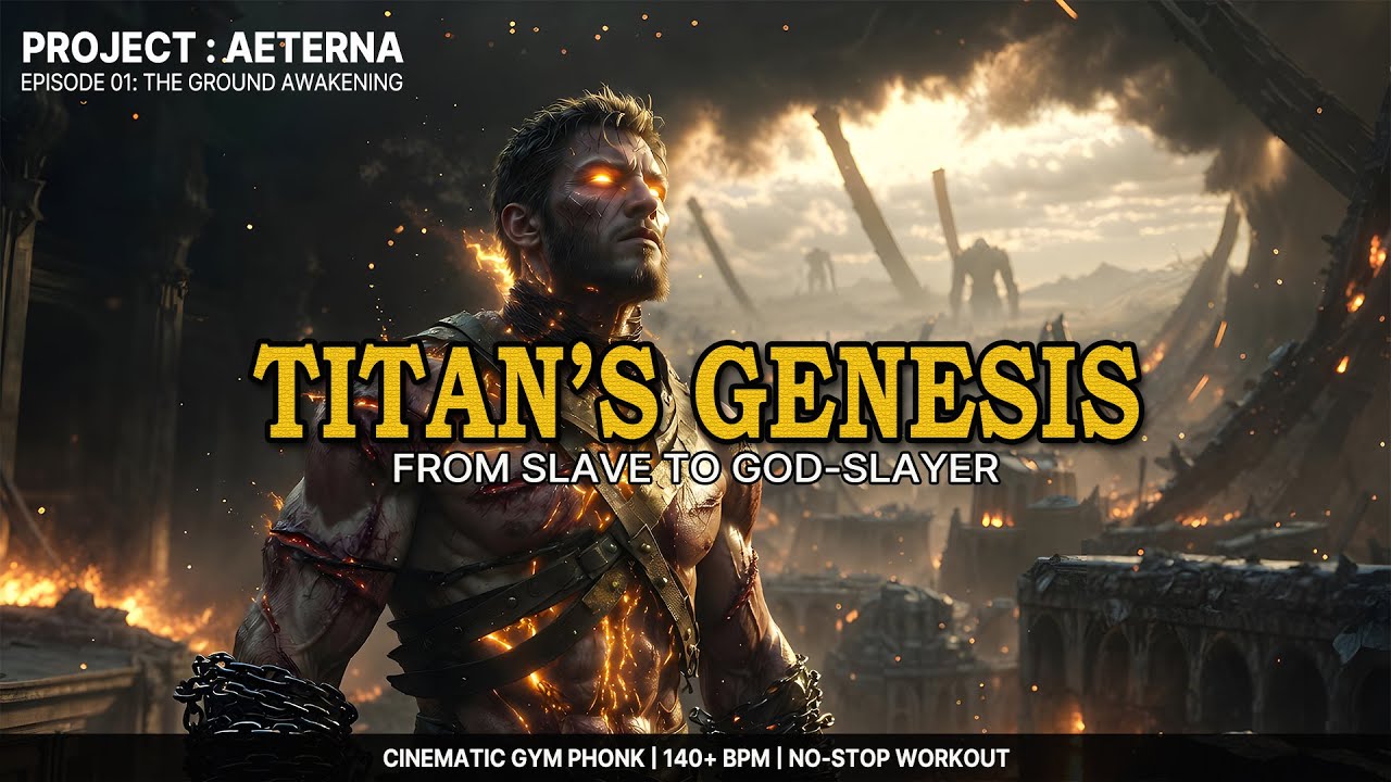 TITAN'S GENESIS: Awaken the God-Slayer | Epic Workout Phonk (Ep.1)