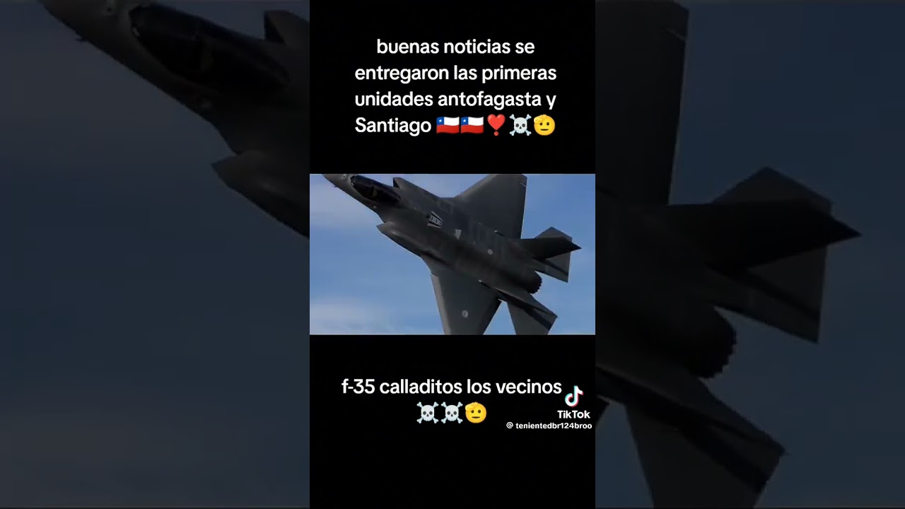 #ejercitodechile #fach #f35 #chile