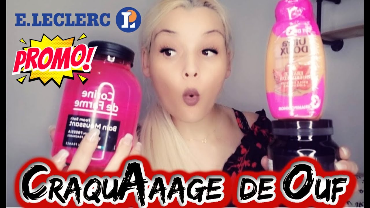 HAUL PROMOS BEAUTE LECLERC 2022 - CRAAAAQUAGE DE FOLIE !!!