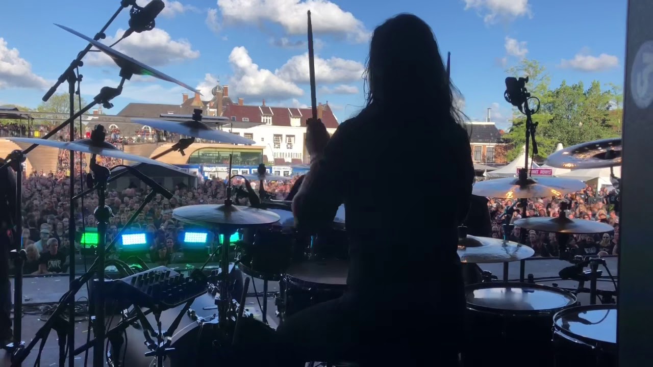 Waltteri Väyrynen: Paradise Lost - The Rise of Denial (drum cam live at Into the Grave, NL)