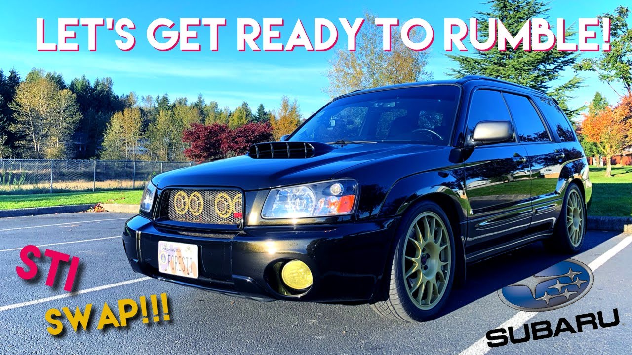 STI SWAP FORESTER DONE RIGHT! ~ 2004 Forester XT STI Swap Review!