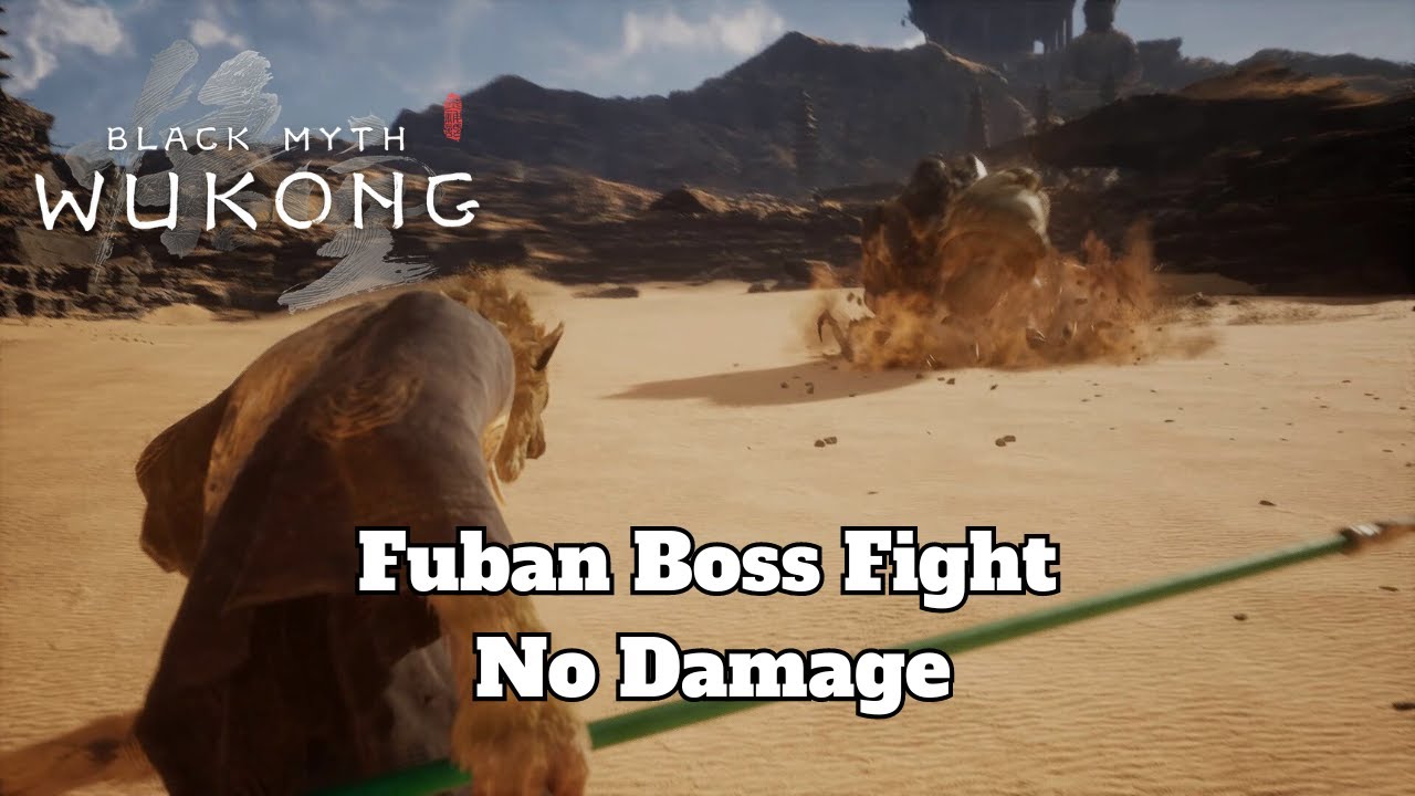 Black Myth Wukong - Fuban Boss Fight [No Damage]