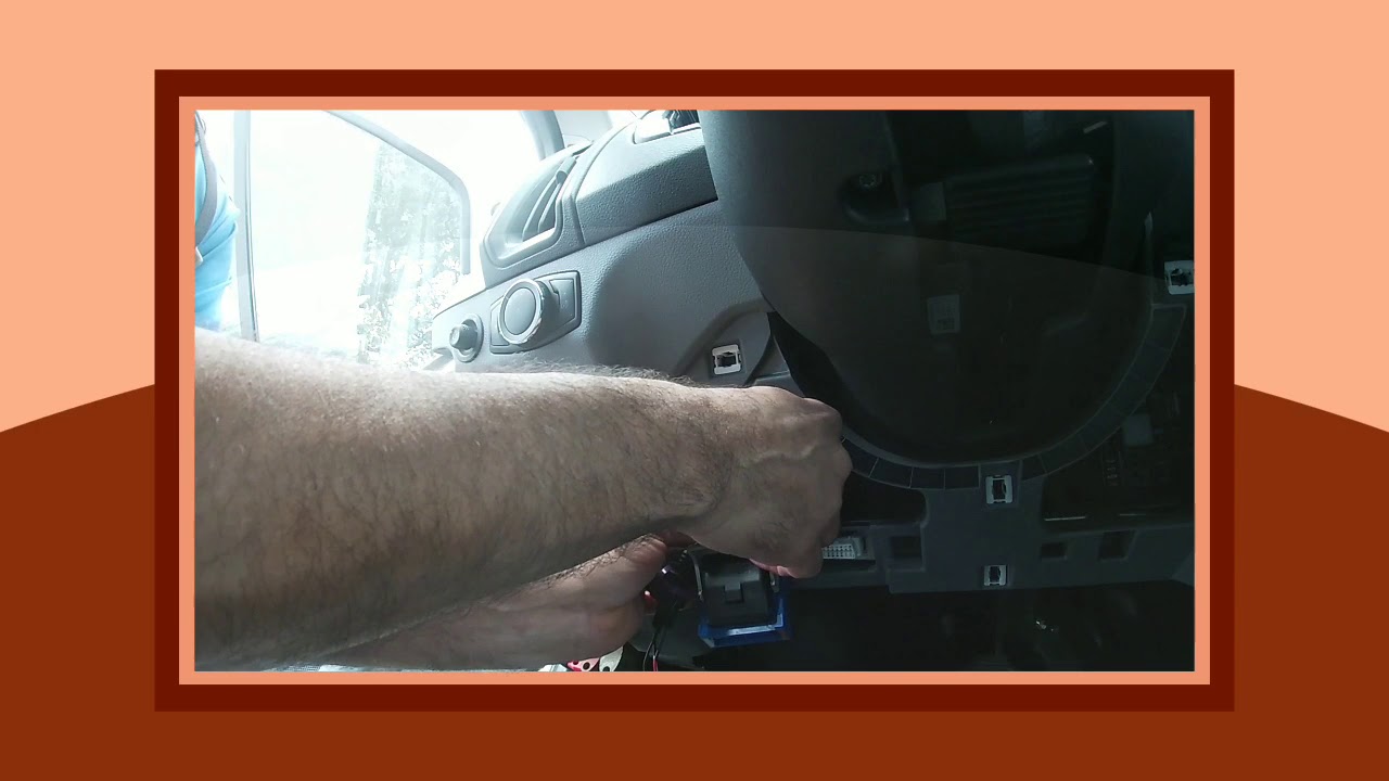 HOW TO INSTALL 3 WIRE GPS IN TO 2017 FORD TRANSIT 
TRAINING VIDEO