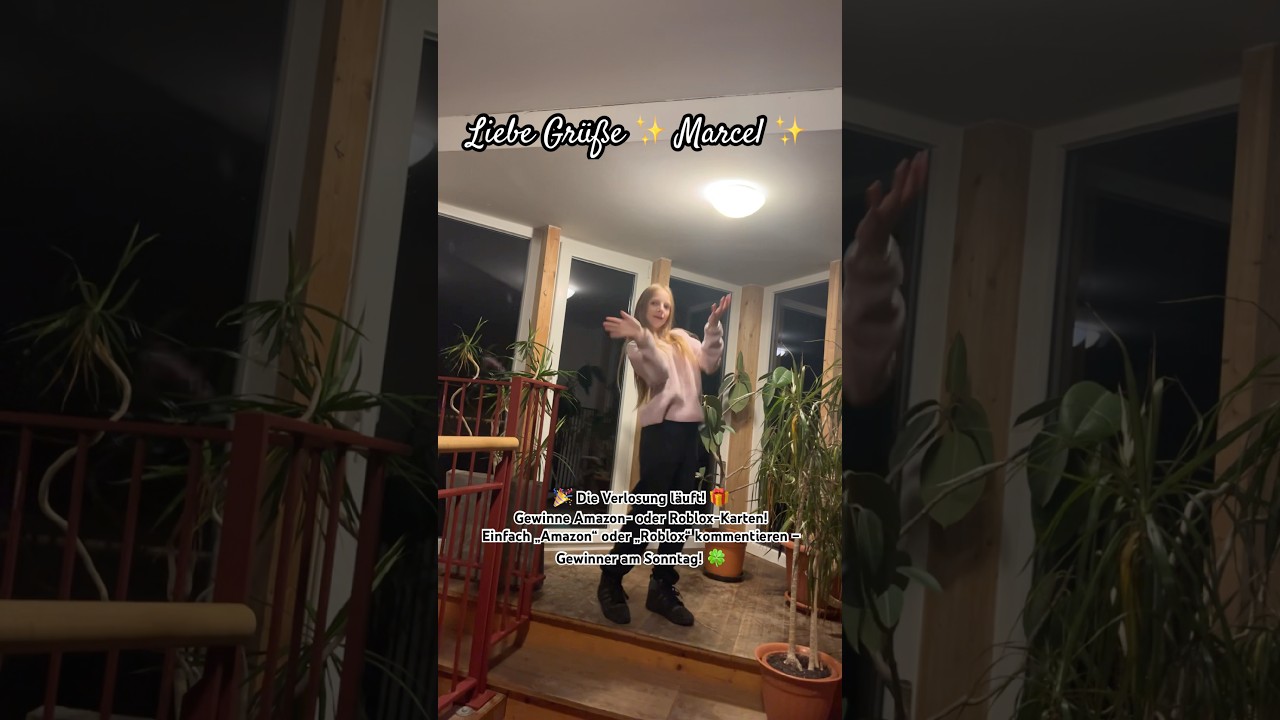 🎁 Verlosung: Amazon & Roblox Karten! 🎉 #dance #shorts #trend #viral #fypシ #shortsfeed #verlosung