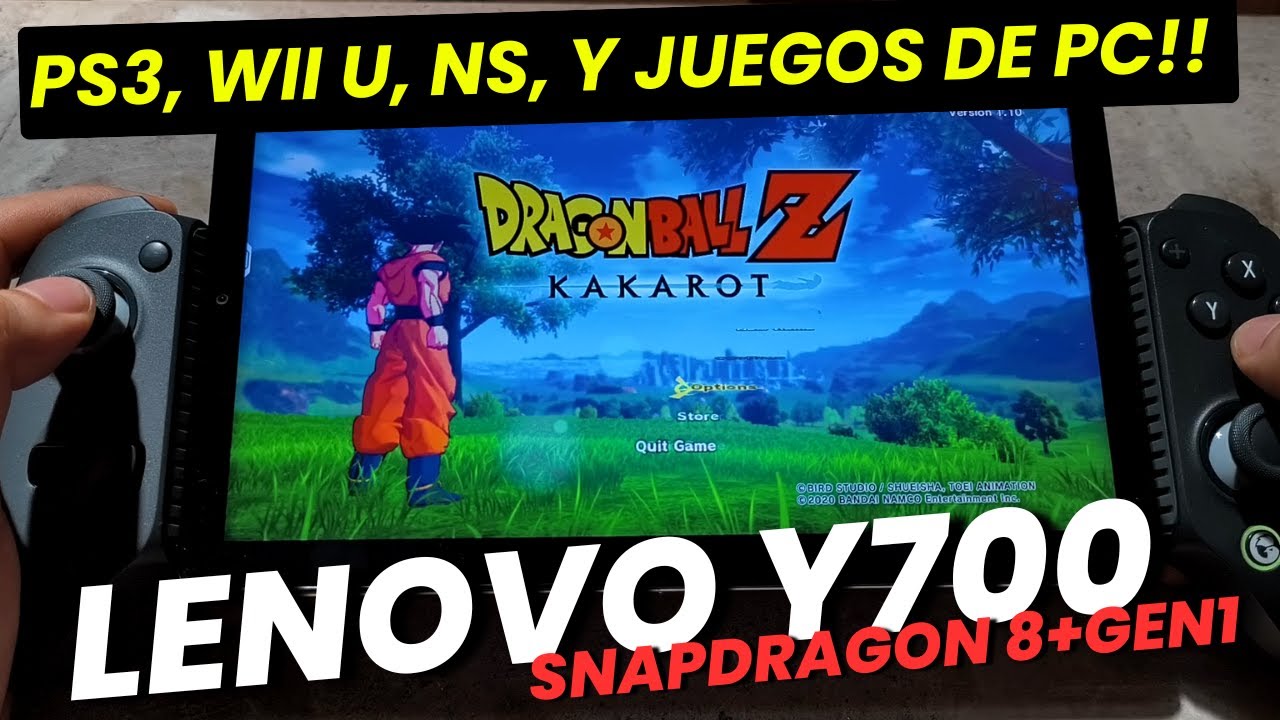Lenovo Y700 + Snapdragon 8+ Gen 1 = EMULACIÓN BRUTAL | Winlator, PS3 y más