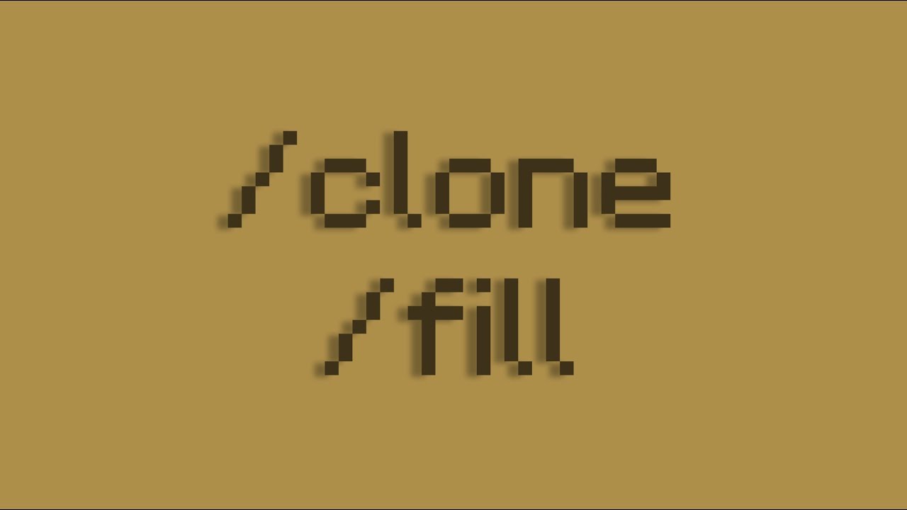 Командный Блок с нуля - #3 | Команда /fill и /clone
