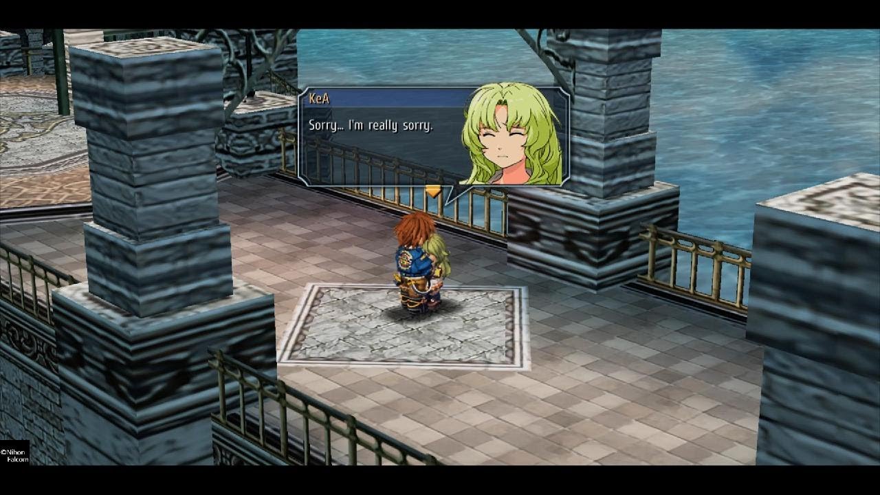 The Legend of Heroes: Trails to Azure - Lloyd and KeA have an emotional talk at Mishelam