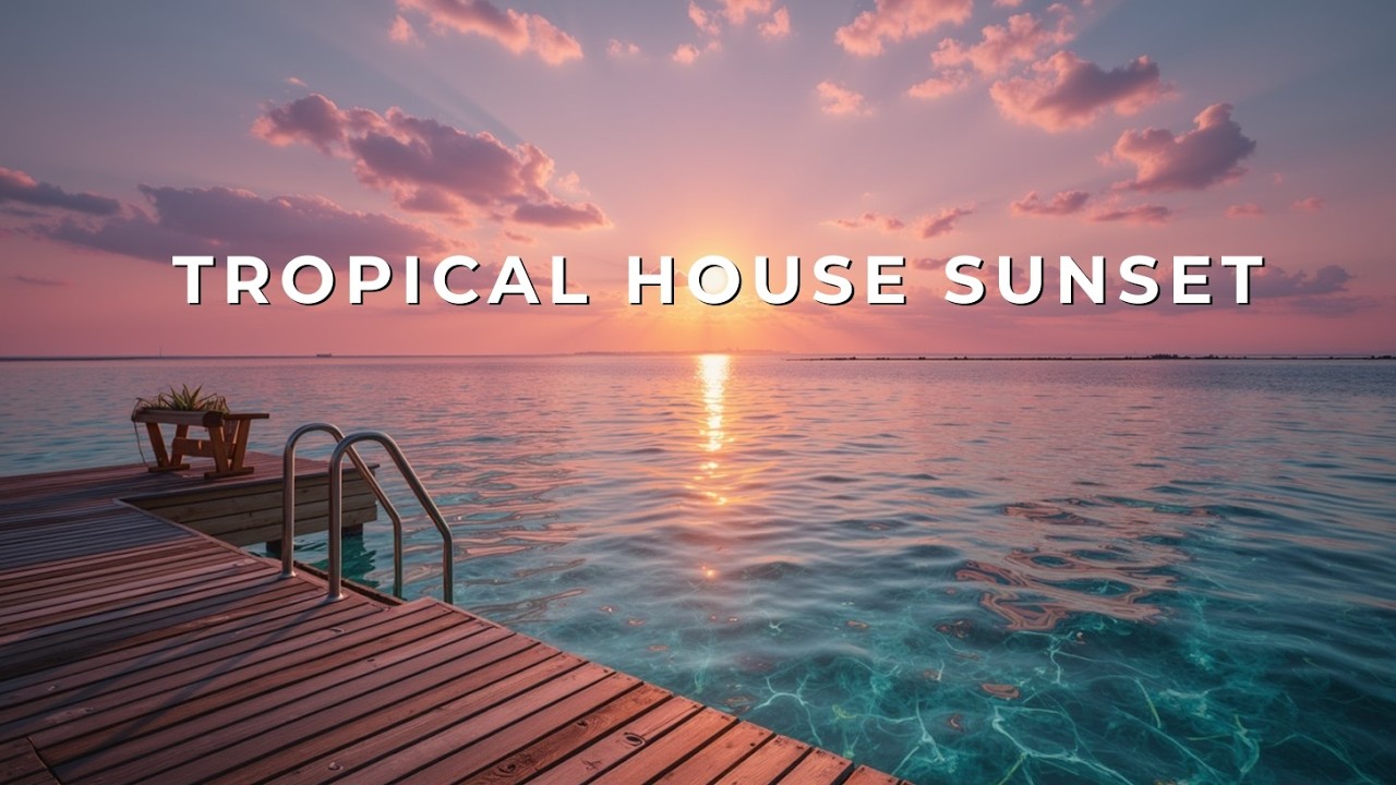 Tropical House Sunset | Deep House Ocean Vibes Lounge Music Mix
