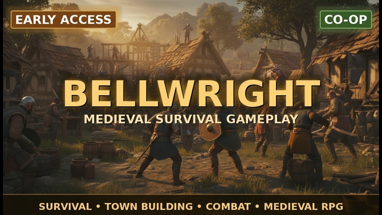 Bellwright - Геймплей без комментариев | Выживание и строительство поселения