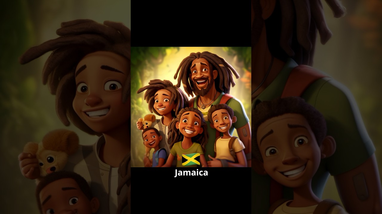 Countries as Disney Families 6 #shorts #ai #midjourney