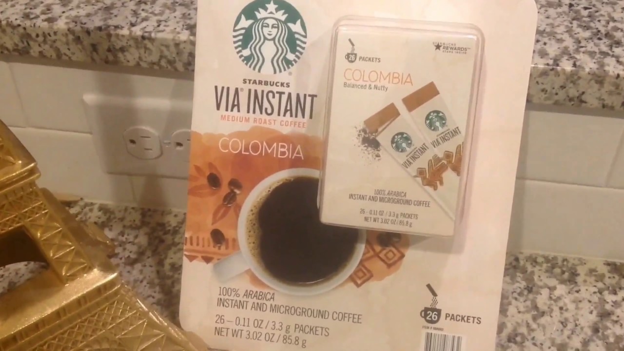Starbucks VIA Instant Coffee  with Milk Taste like latte
